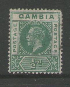 Gambia 1921 KGV SG 108 MH