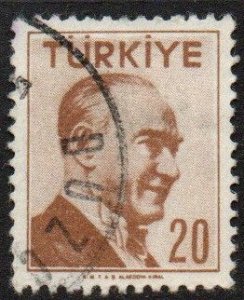 Turkey Sc #1235 Used