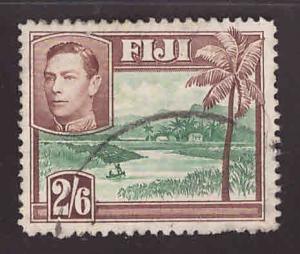 FIJI Scott 130 Used 1948 high denomitation  stamp