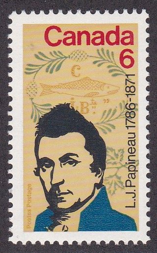 Canada # 539, Louis Papineau - Politician, LH