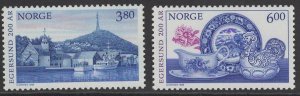 NORWAY SG1314/5 1998 BICENTENARY OF EGERSUND MNH