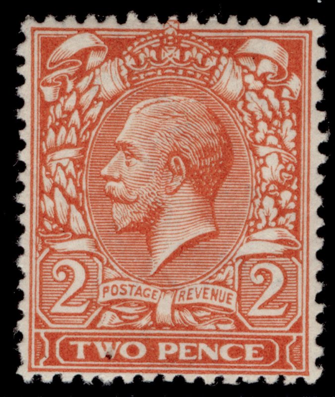 GB GV SG369 SPEC N19(7), 2d bright orange DIE I, NH MINT.