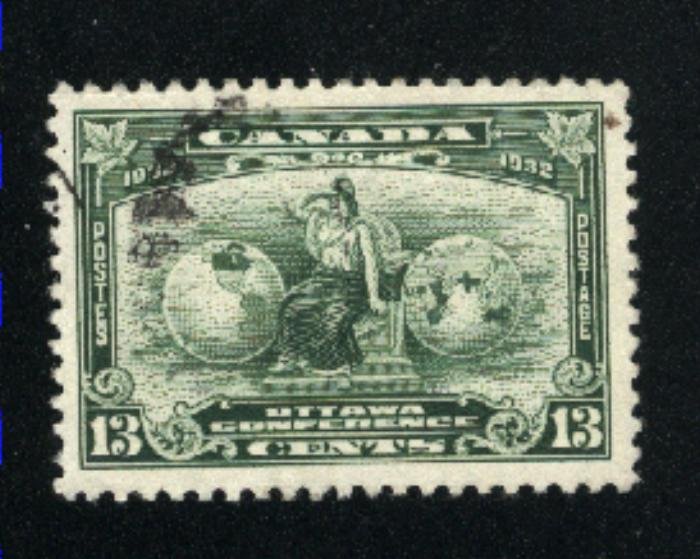 Canada #194   used   VF  PD