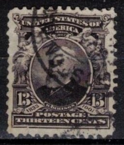 USA - Scott 308 VF-XF w/ Circular Cancel