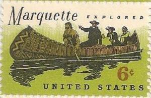 US 1356 Father Marquette 6c single MNH 1968