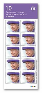 Canada 3137a Queen Elizabeth II P booklet 10 (reprint) MNH 2019