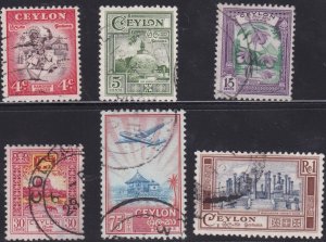 Ceylon 307-312