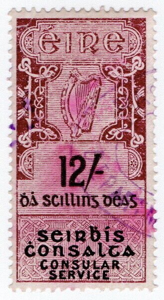 (I.B) Ireland Revenue : Consular Service 12/-
