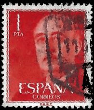 SPAIN   #825 USED (2)