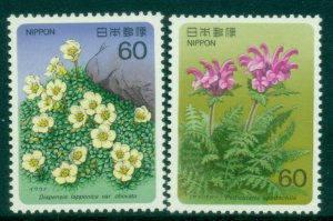 Japan 1986 Alpine Plants MUH