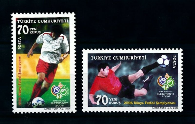 [101618] Turkey 2006 World cup football soccer Germany  MNH