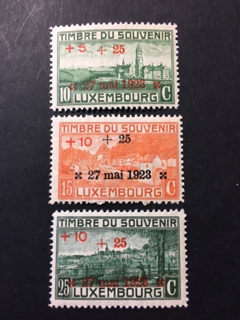 Luxembourg sc B4-B6 MNH