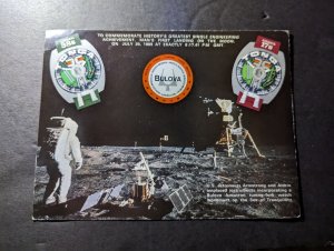 1972 Tonga Moon Landing First Day Cover FDC to New Westminster BC Canada