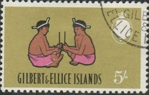 Gilbert & Ellice Islands, #101 Used From 1965