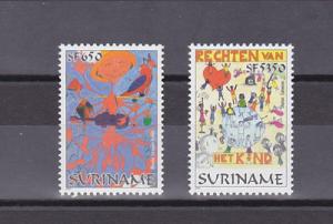Surinam 1251-52 VF MNH Complete Set