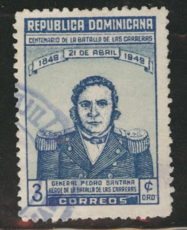 Dominican Republic Scott 432 used 1949 stamp