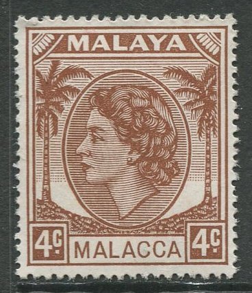 STAMP STATION PERTH Malacca #31 QEII Definitive MNH 1954-55