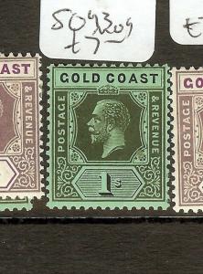 GOLD COAST  (B0402) KGV  1/-   SG94   MOG