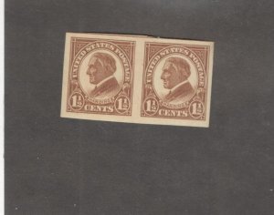 US SCOTT# 576 IMPERF PAIR MNH