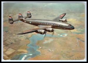 1951 USA Picture Postcard Cover To Netherlands KLM Lockheed Constellation Airmai