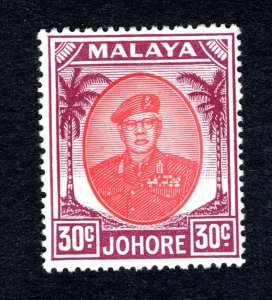 Johore SC #144  VF, Unused, OG, LH, CV $3.25 ...... 3180155
