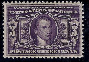 U.S. 325 VF++ NH (20917) 