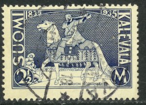 FINLAND 1935 2 1/2m KULLERVO National Epic Issue Sc 209 VFU