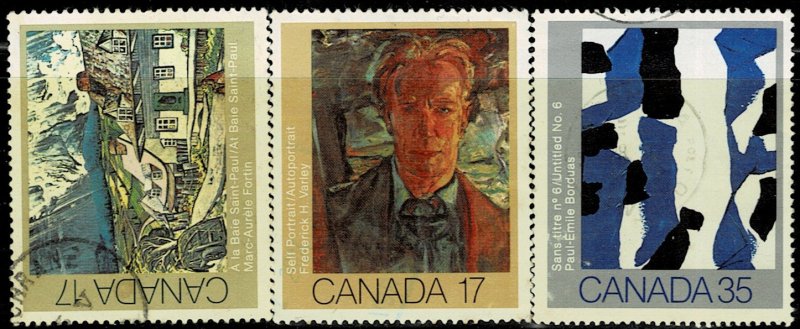 CANADA 1981  PAINTINGS USED