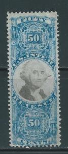 United States R115 50c Washington Revenue single