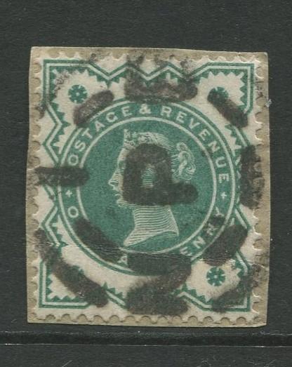 Great Britain  #125  Used 1900 Single 1/2p Stamp