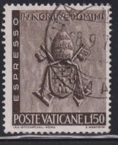 Vatican City E17 Papal Arms 1966