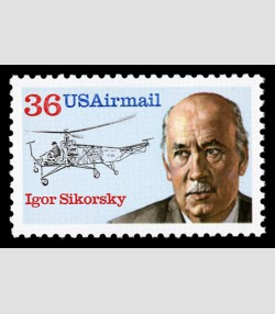 U.S.#C119 Igor Sikorsky 36c, MNH.  See description