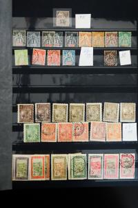 French Colonies 1800's to Early 1900's Stamp Collection