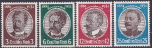 Germany #432-5  F-VF Unused CV $16.05 (Z1670)