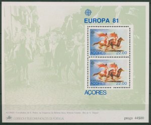 Portugal & Colonies - 1981 - Mi. Sheet 2 (CEPT) - MNH - EU145