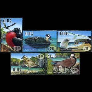 NIUE 1998 - Scott# 712-6 Birds Set of 5 NH