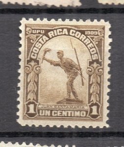 Costa Rica 1907 Early Issue Fine Mint Hinged 1c. NW-231968