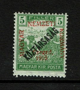 Hungary SC# 11N22 Mint Light Hinged - Light Crease - S15716