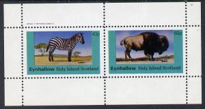 Eynhallow 1982 Animals #06 (Zedbra & Bison) perf  set...