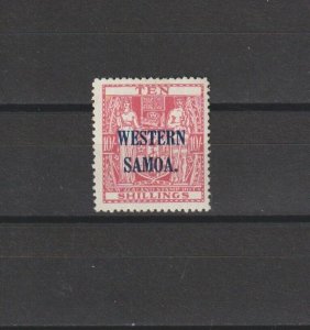 WESTERN SAMOA 1945/53 SG 209 MINT CERT