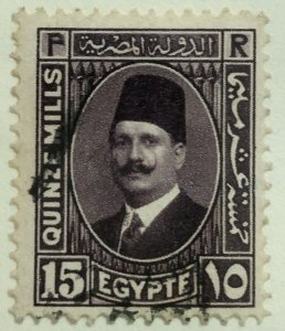 AlexStamps EGYPT #140 VF Used 