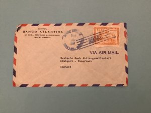 Honduras 1961 Banco Atlantida  Air Mail Banking  Stamps Cover R41548