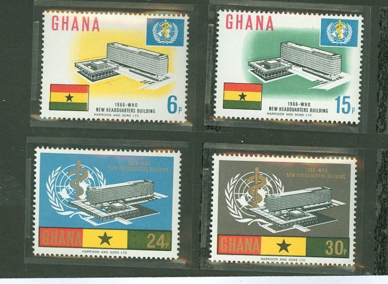 Ghana #247-50 Unused Single (Complete Set)