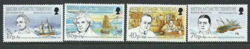 BRITISH ANTARCTIC TERR. SG246/9 1994 ANTARCTIC HERITAGE FUND MNH