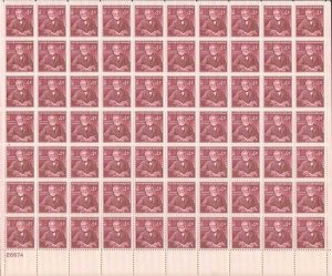 US Stamp - 1960 Andrew Carnegie - 70 Stamp Sheet - Scott #1171