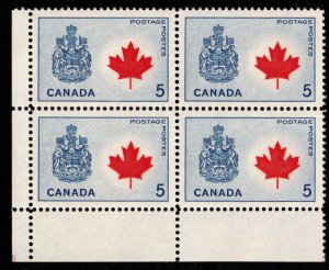 Canada - Provincial Flowers & Coats of Arms 1964-66 SC418-429A Mint Blocks