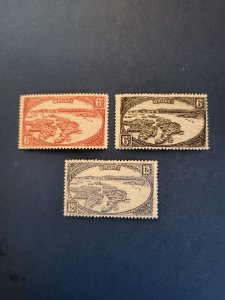 Stamps Brunei Scott #59-61 hinged