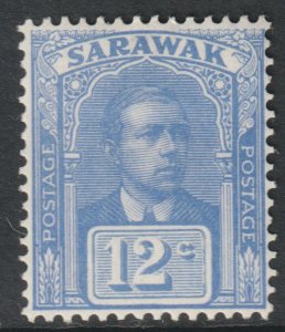 Sarawak Scott 64 - SG70, 1922 Sir Charles Vyner Brooke 12c MH*