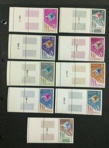 MOMEN: FRENCH COLONIES 1965 ITU MINT OG NH LOT #63932-1