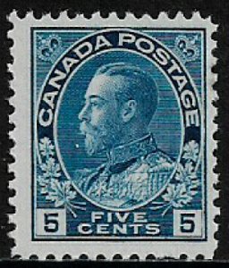 Canada #111 Mint Hinged Stamp - King George V (a)